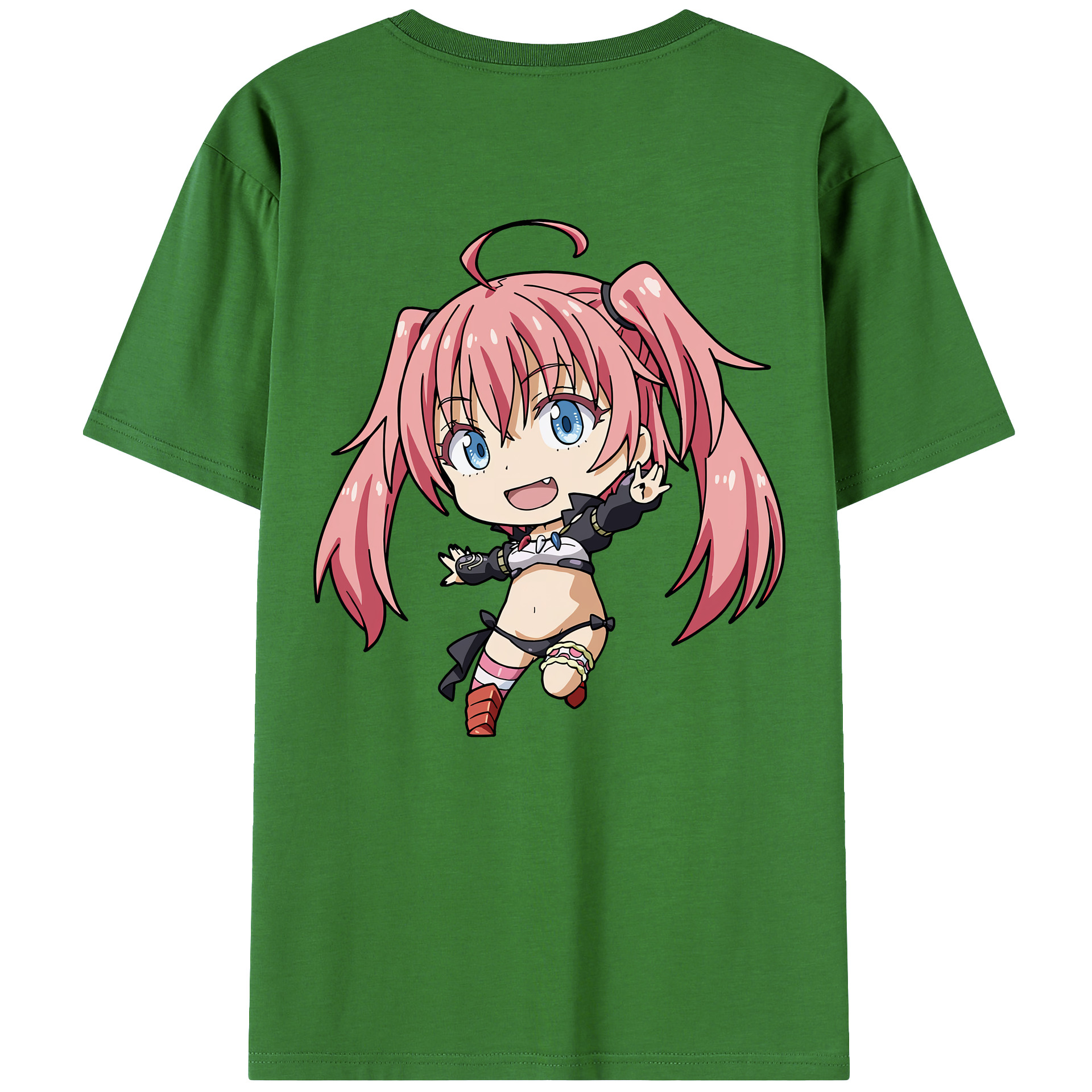 （画像用） 転スラ Regarding Reincarnated to Slime レディース半袖Tシャツ(バックプリント)
